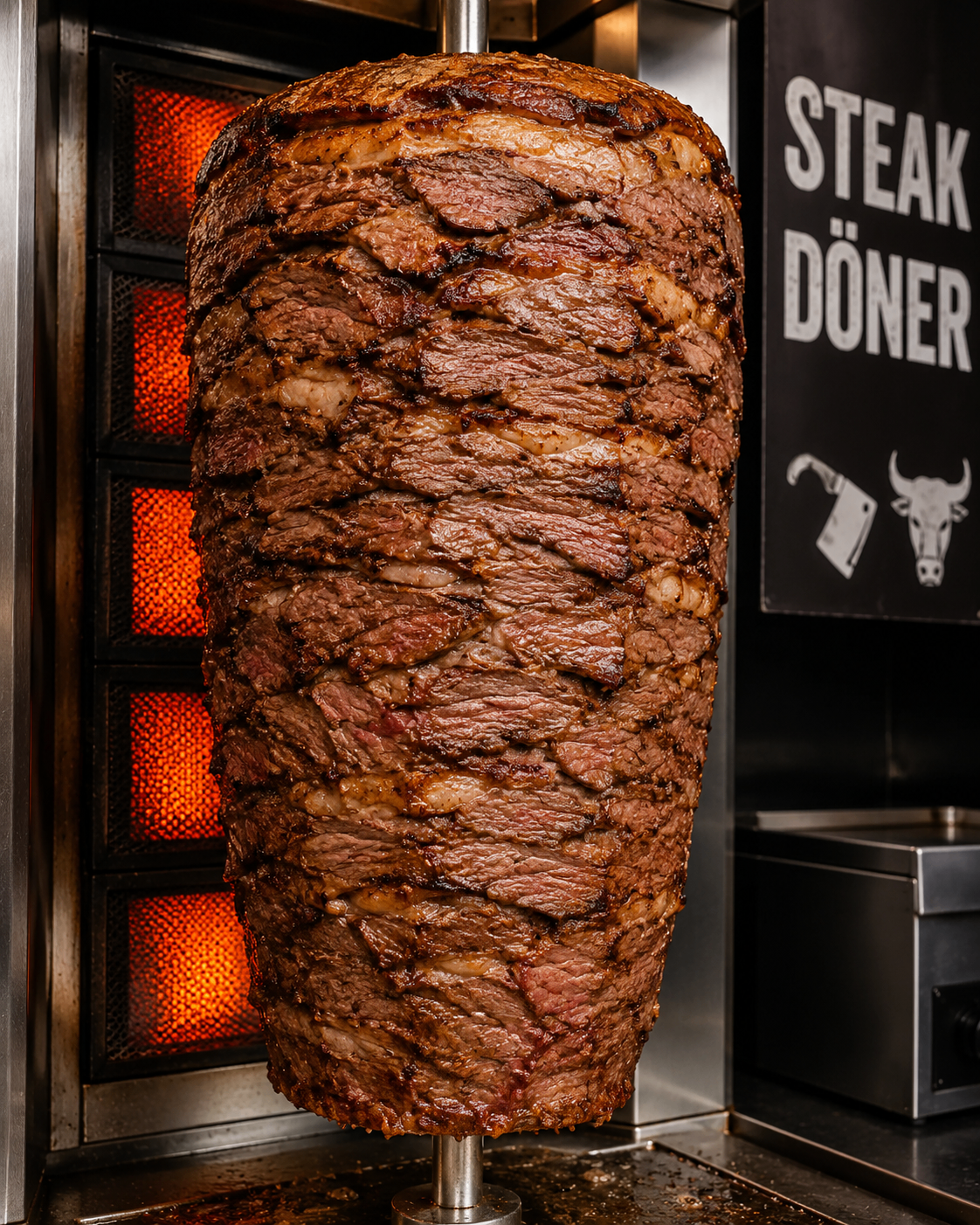 Steak Döner Döner Spieß